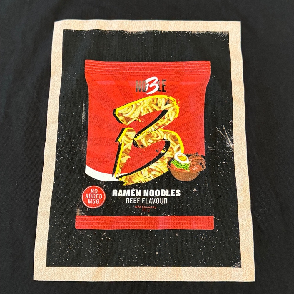 Noble Ramen Noodles T Shirt - Picture 3 of 4